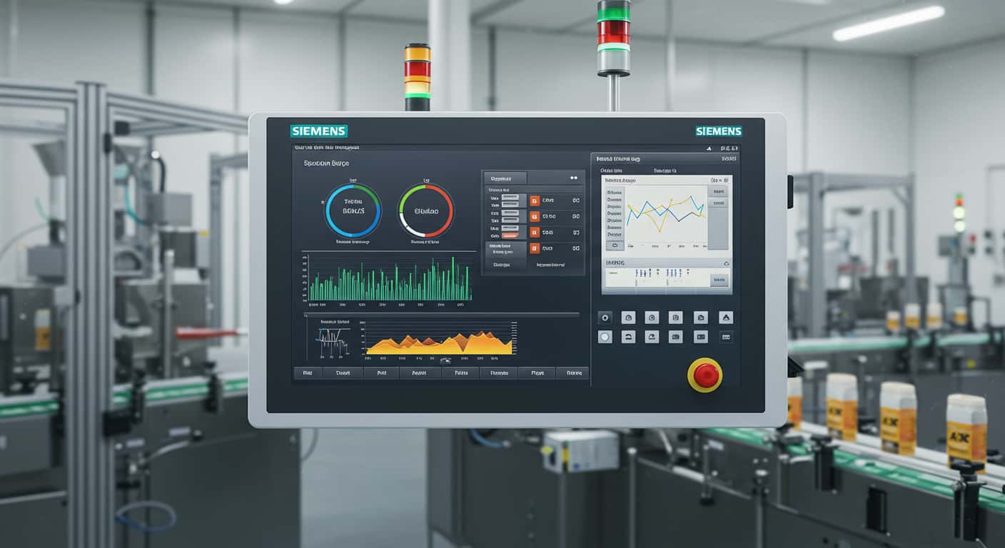 شاشة HMI جديدة للتحكم في خط التعبئة